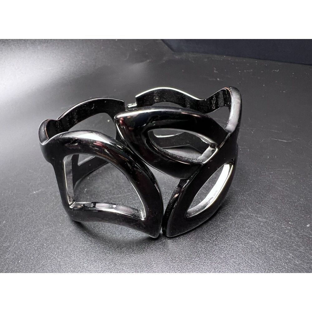 Gunmetal Hinge Bracelet